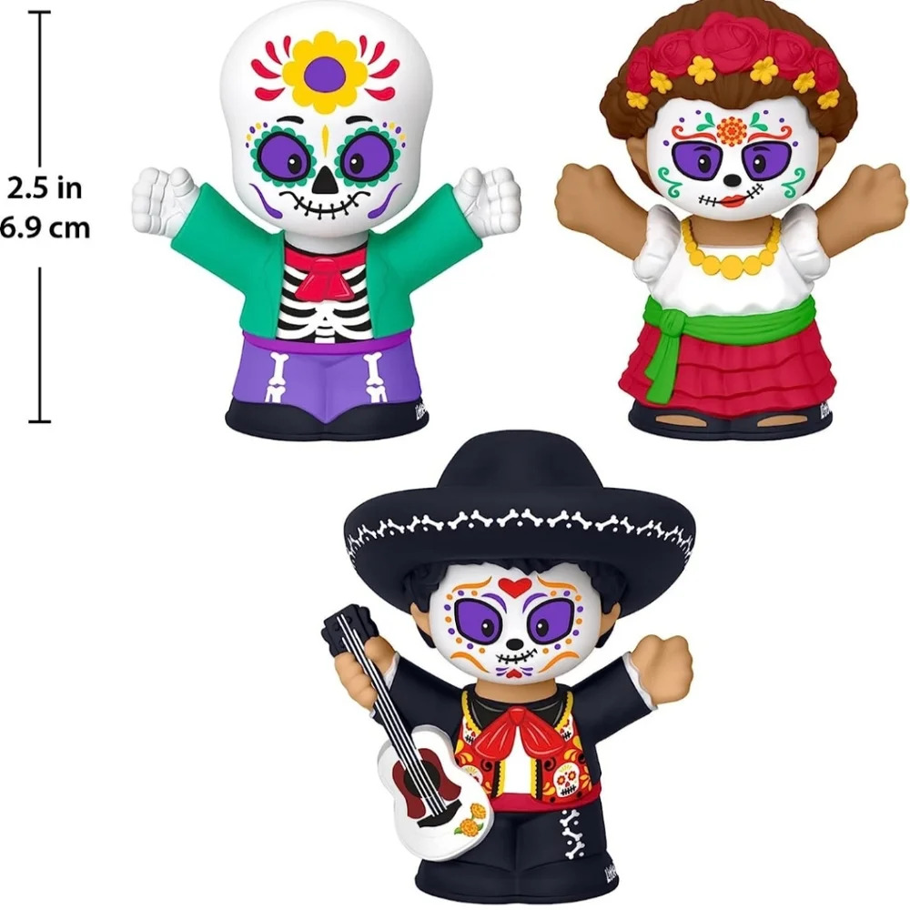 Little People Fisher Price Dia De Muertos Special Edition Set NWT Halloween - Picture 2 of 4